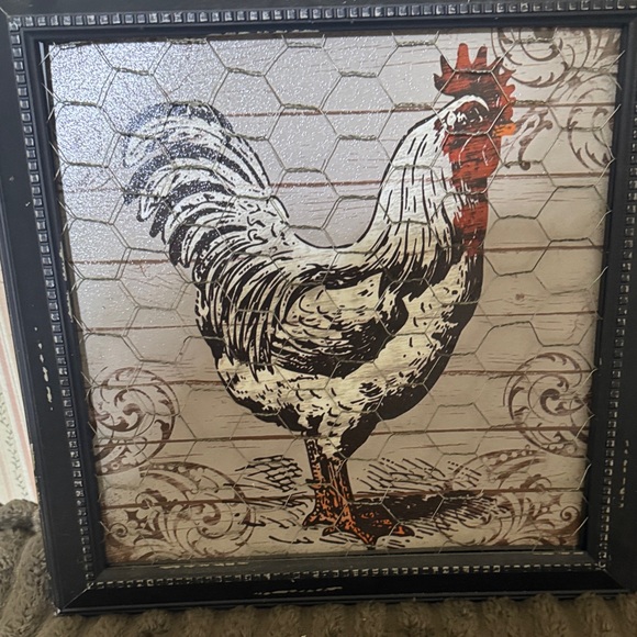 Rustic Rooster Wall Decor Set - Picture 9 of 14